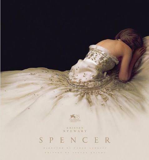 Aparece el nuevo póster que muestra a Kristen Stewart como Lady Di en ‘Spencer’