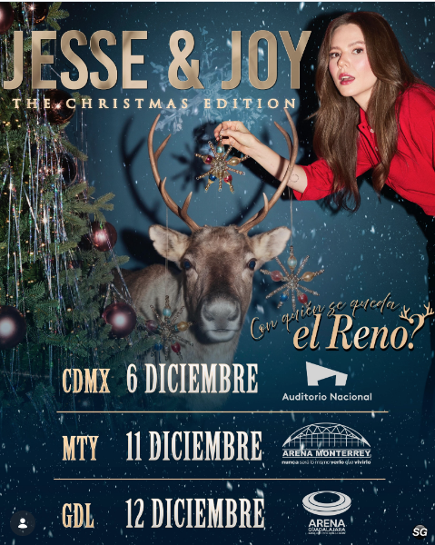 $!Anuncian Jesse &amp; Joy nuevas fechas con curioso cartel