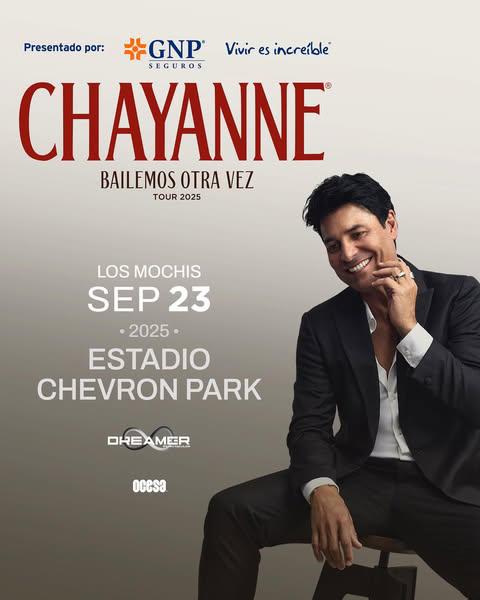 $!El concierto será en el Estado Chevron Park.