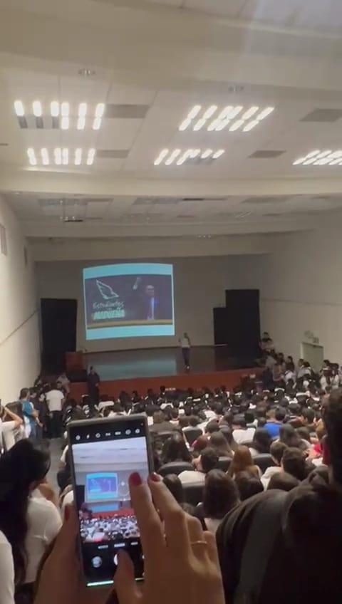 $!Usan a estudiantes de la UAS en campaña para la reelección de Jesús Madueña