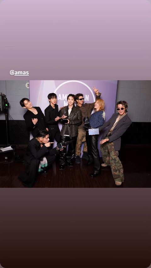 $!Triunfa BTS en los American Music Awards: gana Artista del Año