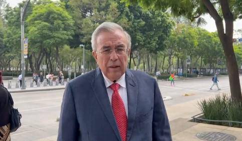 El Gobernador de Sinaloa Rubén Rocha Moya acude a la Ciudad de México a sostener reuniones con el Gobierno federal.