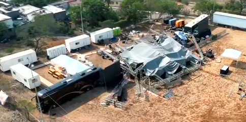Fiscalía de Nuevo León investiga desplome del escenario durante evento de campaña