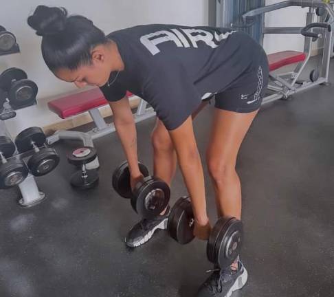 Mariana Valenzuela ya está en su etapa de fortalecimiento.