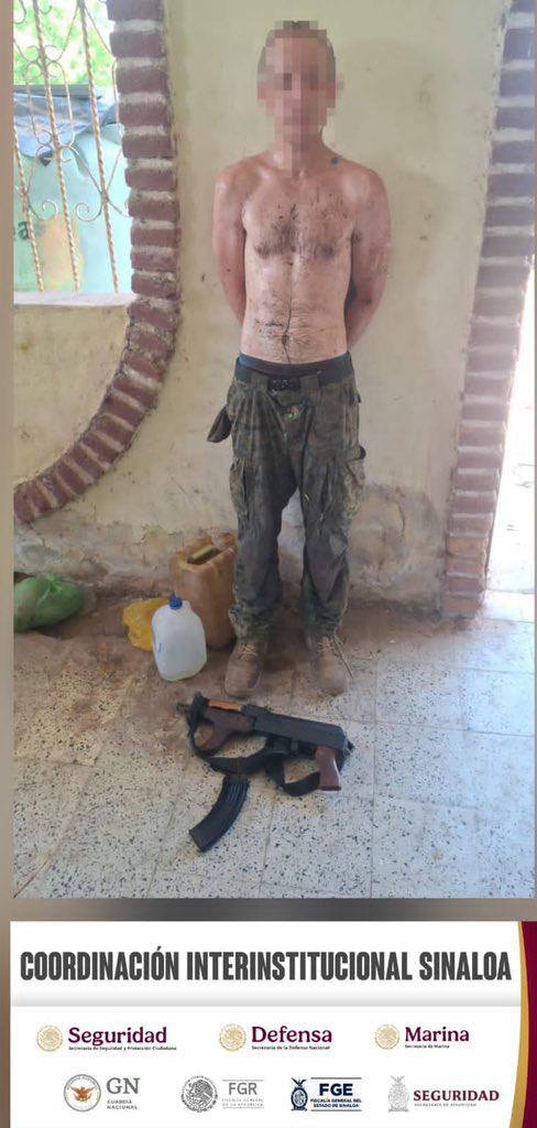 $!Reportan otros tres detenidos tras jornada violenta en Escuinapa, entre ellos, un estadounidense