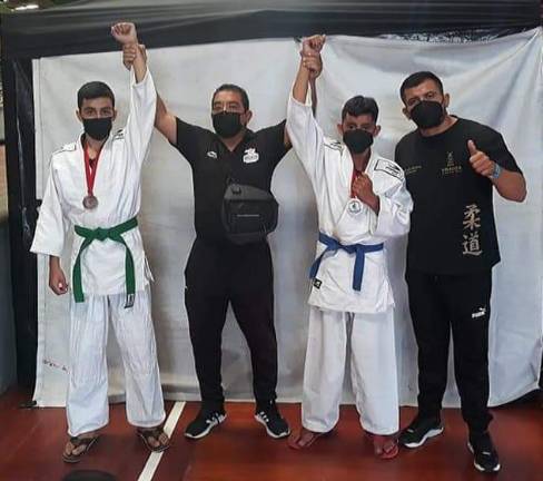 Los judocas mazatlecos son medallistas.