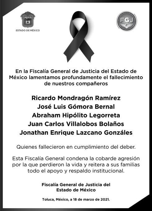 $!Autoridades vinculan a la Familia Michoacana con el asesinato de 13 policías en el Edomex