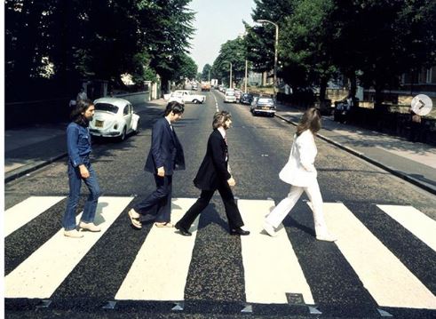 Los Beatles publicaron el disco Abbey Road el 26 de septiembre de 1969.