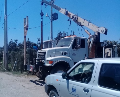 En Rosario, se restablece servicio de agua potable en El Cerro, de Aguaverde