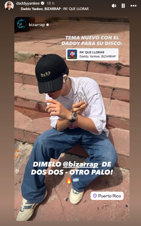 $!Bizarrap dio a conocer en sus redes sociales su participación en La postal, el nuevo álbum de Daddy Yankee, donde colaboran con el tema “Pa’ Que Llorar”.