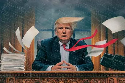 La revista TIME dedica una portada al ‘caos’ de Trump en la Casa Blanca