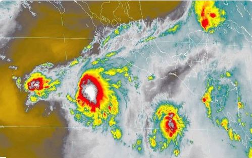 Se forma tormenta tropical Raymond al sur de las costas de Jalisco y Colima