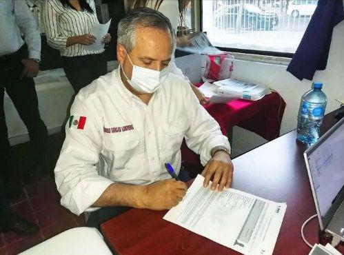 Se registra Vargas Landeros como candidato de Morena a la Alcaldía de Ahome