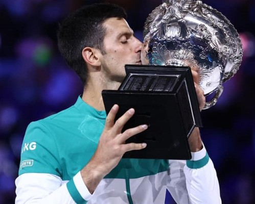 Novak Djokovic se concentra en superar a Roger Federer y Rafael Nadal en la tabla histórica de los Grand Slams