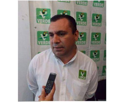 Gerardo Ríos Ibarra, dirigente del Partido Verde Ecologista de México en Sinaloa.