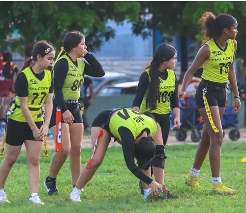Las damas también tendrán actividad en tocho bandera.