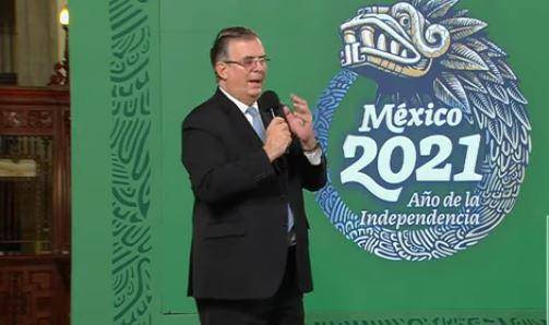 Canciller Marcelo Ebrard