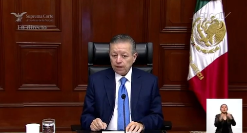 ‘Que todas las muertes violentas de mujeres se investiguen como feminicidios’, exige Presidente de SCJN