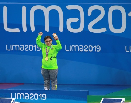 Tercer título para Naomi Somellera en la para natación de Lima 2019
