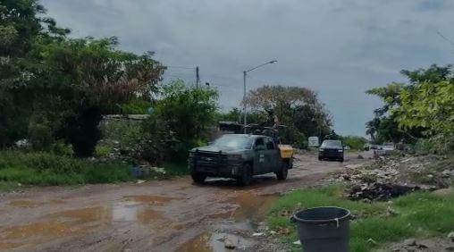 $!Aplica personal militar el Plan DN-III-E en Mazatlán, tras las lluvias de este domingo