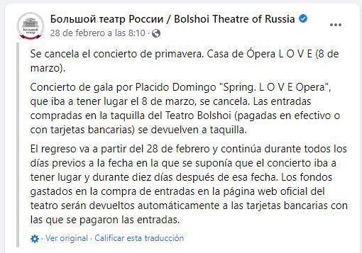 $!Bloquea la industria del entretenimiento actividades en Rusia y de artistas rusos en el mundo