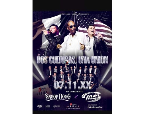 Banda MS y Snoop Dogg darán concierto juntos