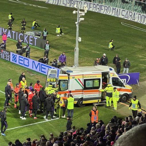 Edoardo Bove se desploma en pleno partido de la Serie A