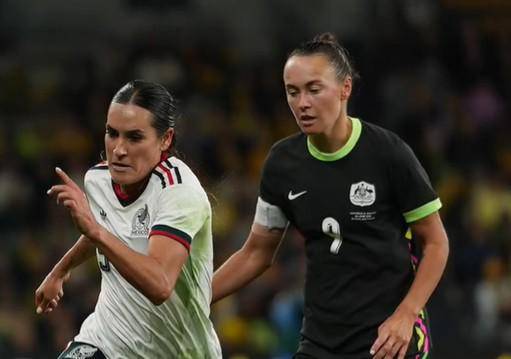 El Tricolor femenil no pudo repetir la hazaña ante Australia, al caer en esta ocasión.