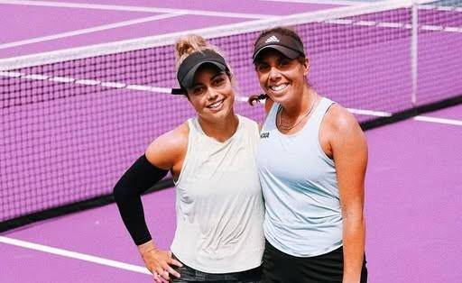 Giuliana Olmos y Renata Zarazúa afinan juego en Eastbourne antes de hacer historia en Wimbledon