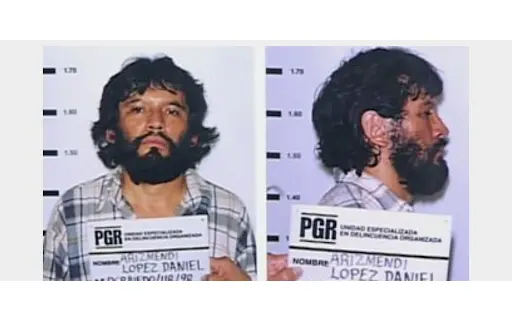 Daniel Arizmendi fue detenido en 1998 por elementos de la policía judicial del Estado de México y sentenciado en 2003.