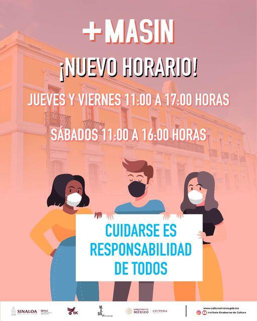 $!Por pandemia, modifican horarios del Museo de Arte de Sinaloa