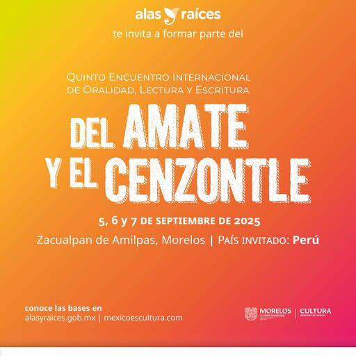 Invitan a charlas en línea sobre convocatoria Del Amate al Cenzontle