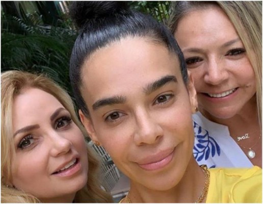 Angélica Rivera reaparece en Miami junto a la mamá y tía de Maluma, tras anunciar su divorcio