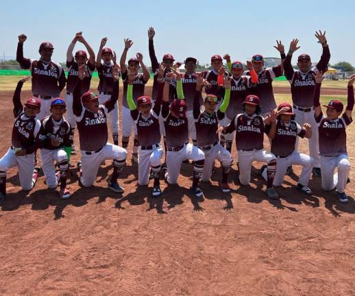 Sinaloa avanza a la gran final del Campeonato Nacional de Beisbol Infantil 11-12 Años