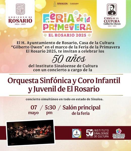 $!Orquesta Sinfónica y Coro de Rosario se unirán a presentación simultánea para celebrar 50 años del ISIC