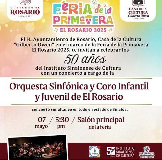 Orquesta Sinfónica y Coro de Rosario se unirán a presentación simultánea para celebrar 50 años del ISIC