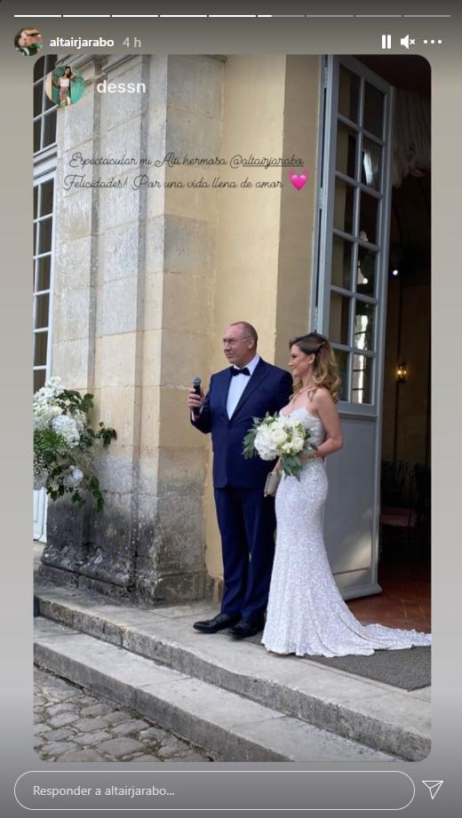 $!Se casa Altair Jarabo por la iglesia y comparten fotos de la lujosa fiesta