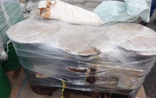 $!FGR destruye más de dos toneladas y 21 mil litros de sustancias químicas usadas en drogas sintéticas