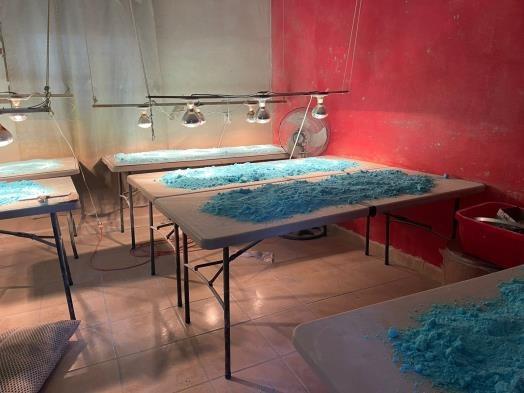 $!Aseguran laboratorio de drogas en Culiacán