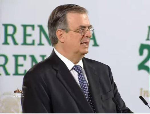 Marcelo Ebrard Casaubón, titular de la Secretaría de Relaciones Exteriores.