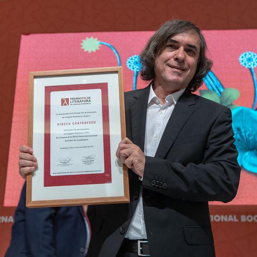 $!Poeta rumano Mircea Cărtărescu.