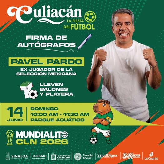 $!Espera Gobierno de Culiacán alrededor de 5 mil asistentes en la ‘Fiesta Mundialista’ del Parque Acuático