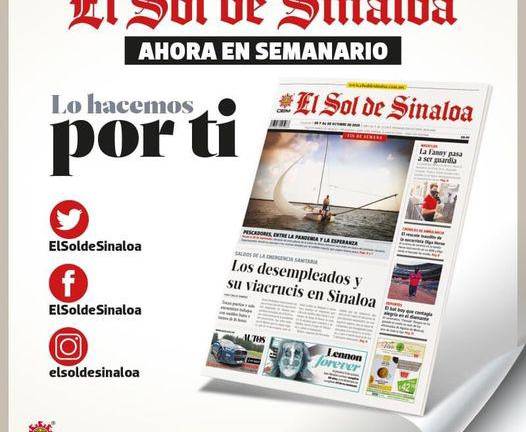 El Sol de Sinaloa se convierte en semanario