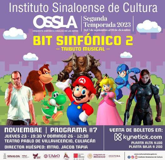 Prepara la OSSLA su concierto ‘Bit Sinfónico 2’