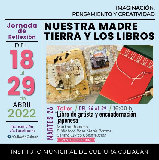 $!Invitan a crear libro de artista y leer sobre la Tierra los espacios habitables, en talleres