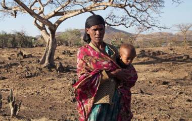 El Niño causó la peor sequía en Etiopía en 30 años.