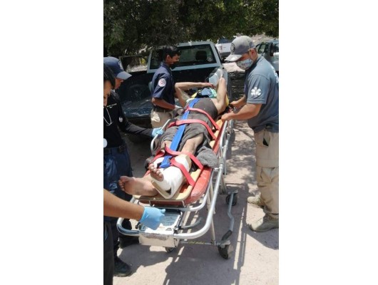 Le cae barda a un hombre y queda lesionado, en Mazatlán