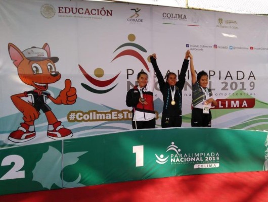 Conquista Claudia Aguirre medalla de plata en su debut en la Paralimpiada Nacional 2019