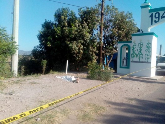 Encuentran muerto a balazos a un hombre en Recoveco, Mocorito