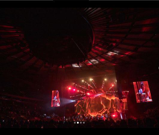 $!Banda MS triunfa de nueva cuenta en el Madison Square Garden; Natalia Jiménez la acompaña